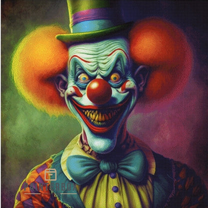 Nasty Clown by Bátor Gábor 230 colors
