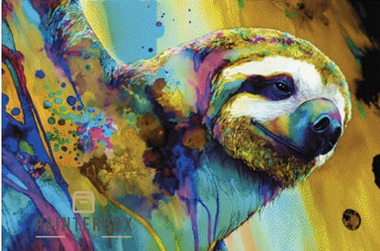 Splash sloth by Bátor Gábor 280 colors