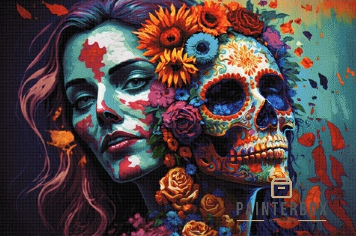 Muertas Two Face by Bátor Gábor 300 colors