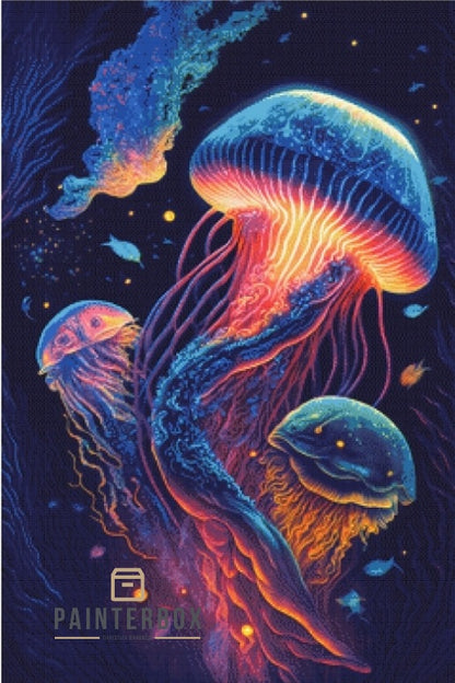 Jellyfish by Bátor Gábor 200 colors