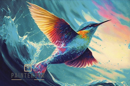 Flying Colibri by Bátor Gábor 240 colors