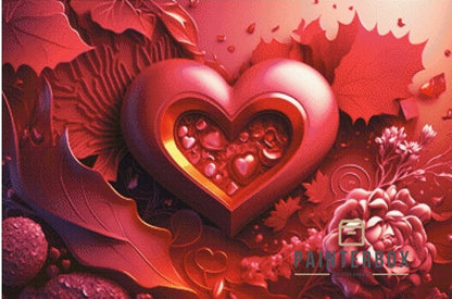 Red Heart by Bátor Gábor 100 colors