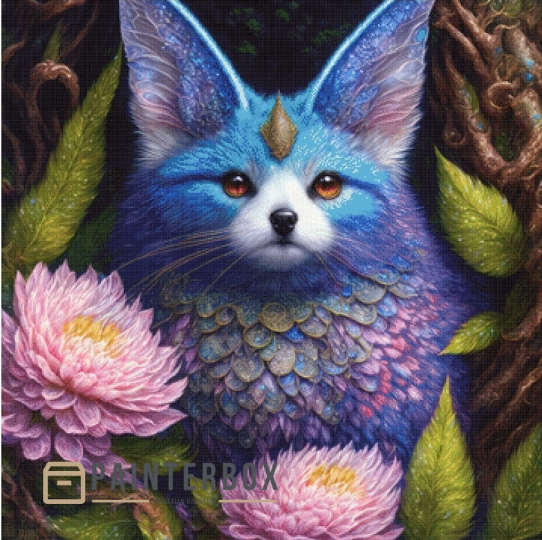 Blue Furball by Mr Clay 250 colors