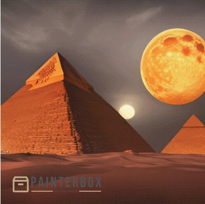 Pyramids in the Moonlight by Mr. Clay - 110 Farben