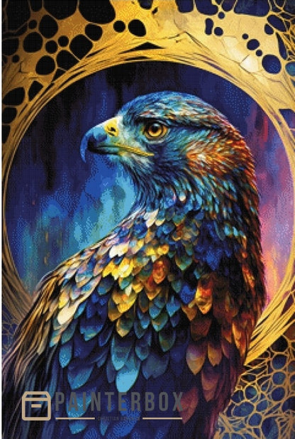 Blue Eagle by Bátor Gábor 280 colors