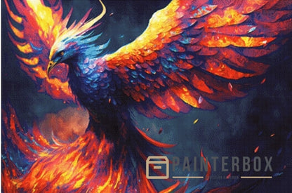 Phoenix colorful by Bátor Gábor 180 colors