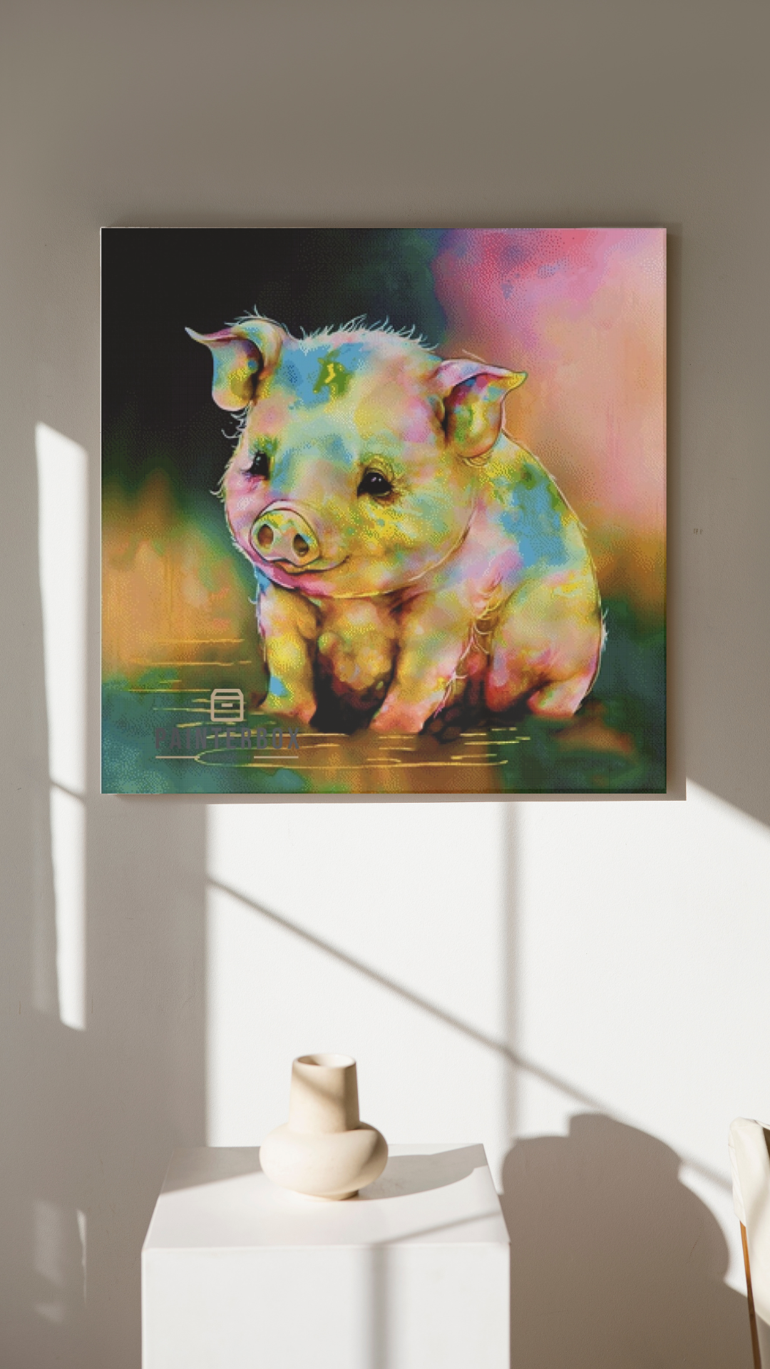 Splash Schweinchen by Bátor Gábor 300 Farben