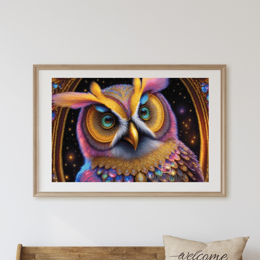 Sparkle Owl by Mr. Clay - 280 colors