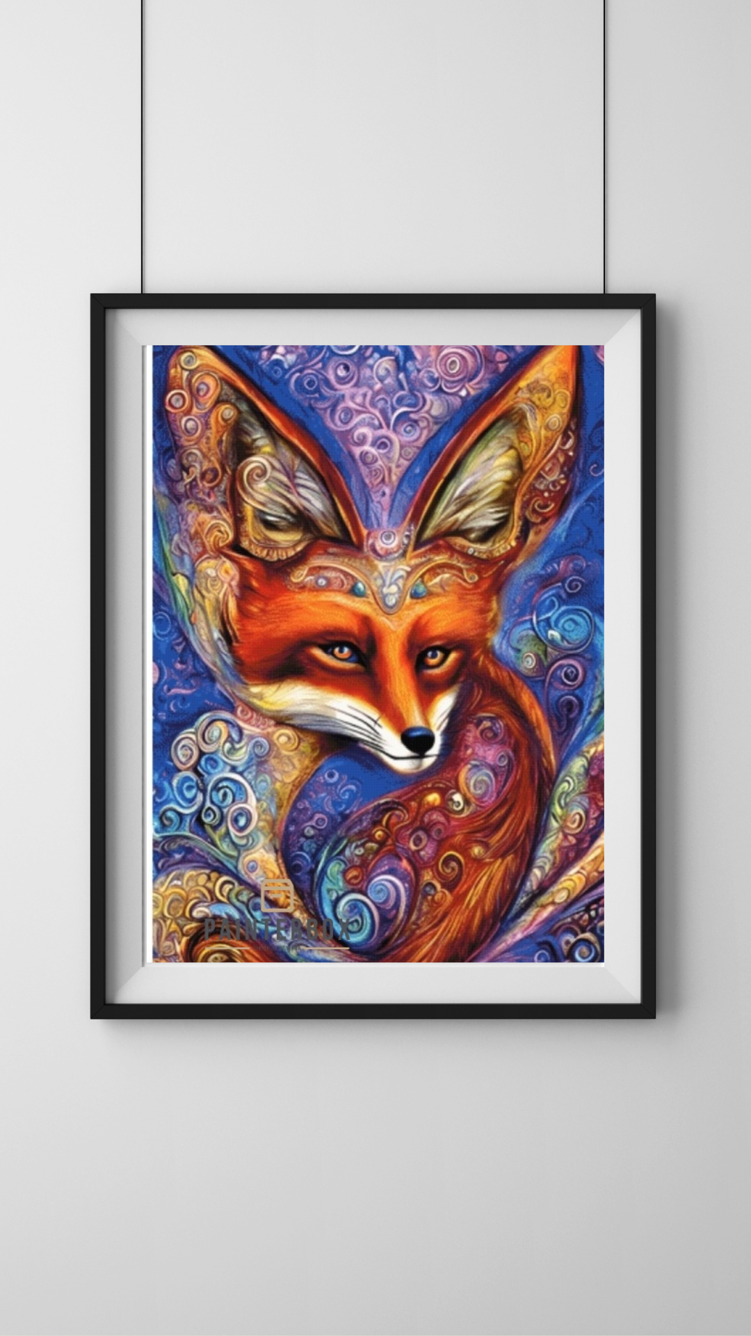 FennecFox by Mr. Clay - 164 colors rhinestone square