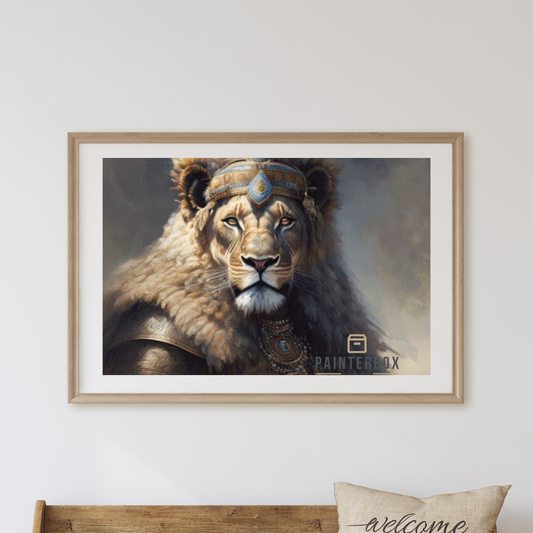 Lion Warrior by Mr. Clay 130 Farben