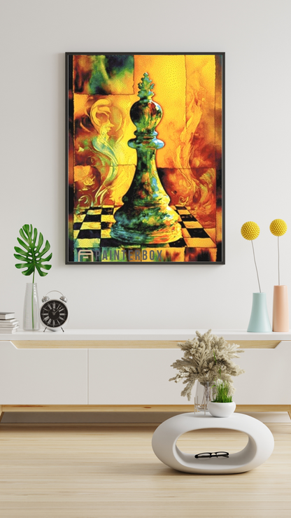 Orange Chess by Bátor Gábor 100 colors
