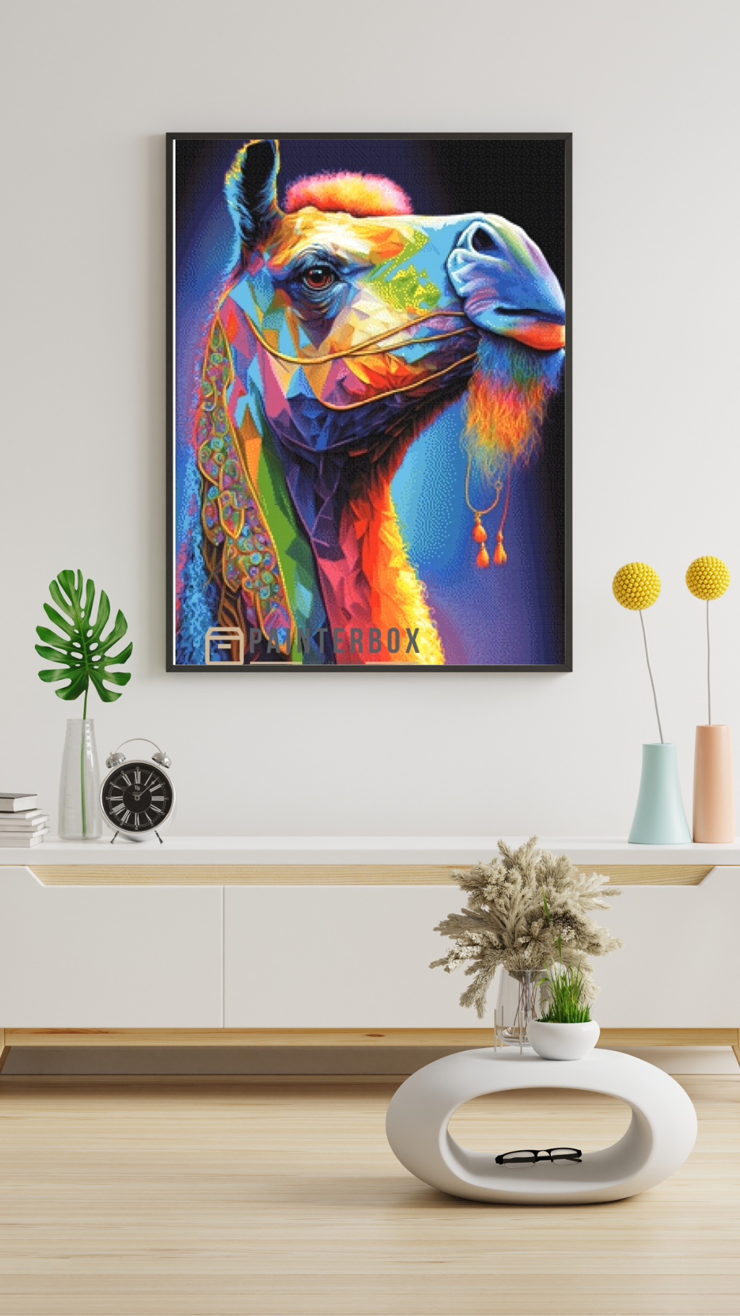 Rainbow Camel by Bátor Gábor 290 colors