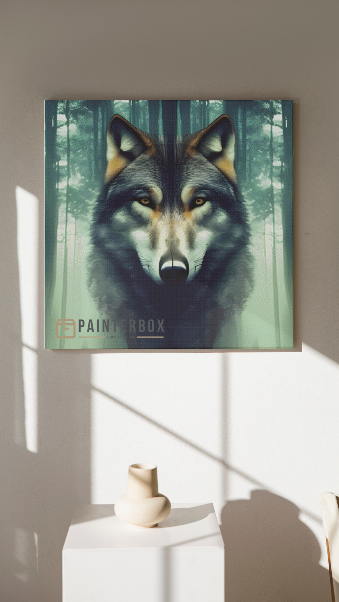 Green Wolf by PiXXel Pics - 100 Farben