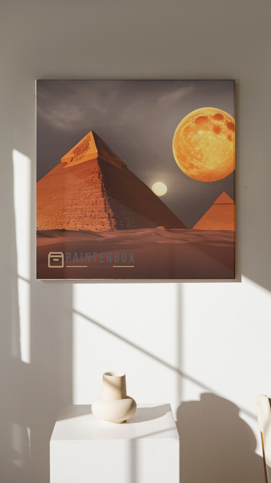 Pyramids in the Moonlight by Mr. Clay - 110 colors